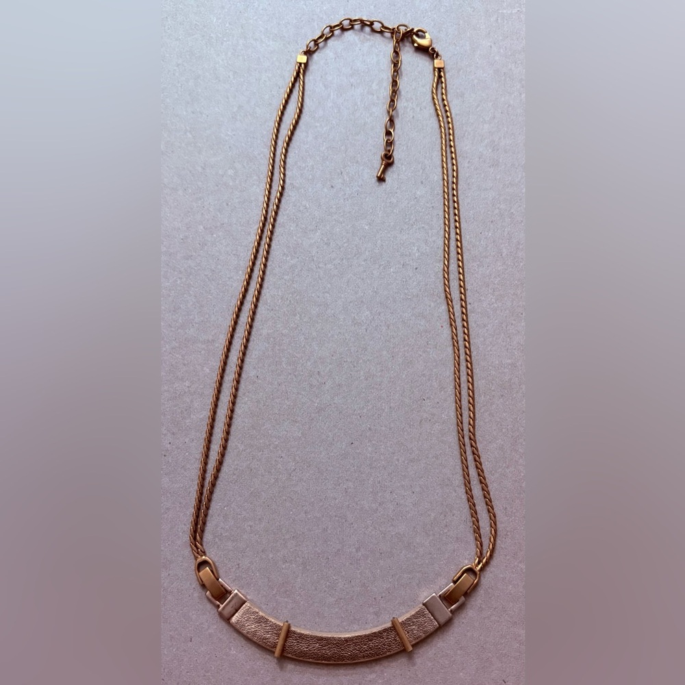 π KEEP Collective rose gold Necklace